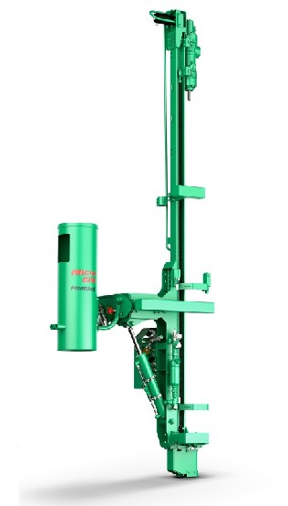 Micro CPA Drilling Attachment Montabert drifter 26–71 mm hole diameter 6–9 m maximum hole length